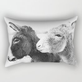 Donkey Love Rectangular Pillow