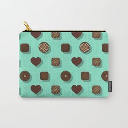 Box of Chocolates Pattern Carry-All Pouch
