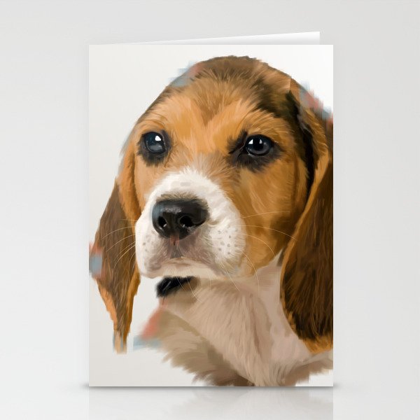 Beagle Pup Stationery Cards