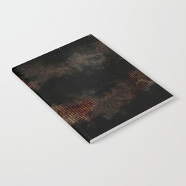 Dark Halftone Notebook