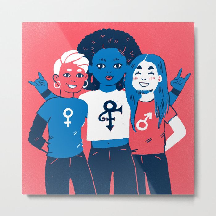 Gender Metal Print