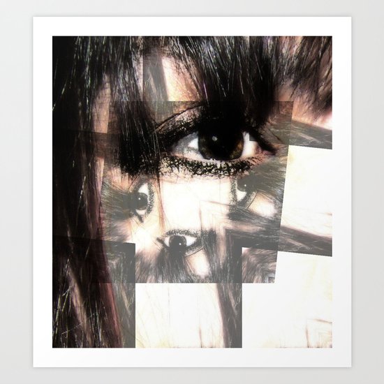 Eye got my eyes on you Art Print