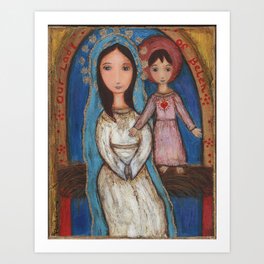Our Lady of Belen Art Print