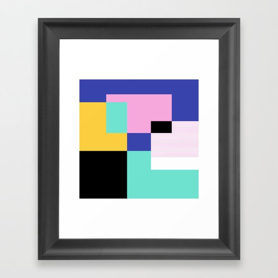 Tile Harmony Framed Art Print