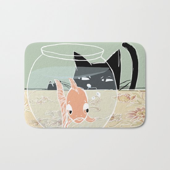 Fishy Bath Mat