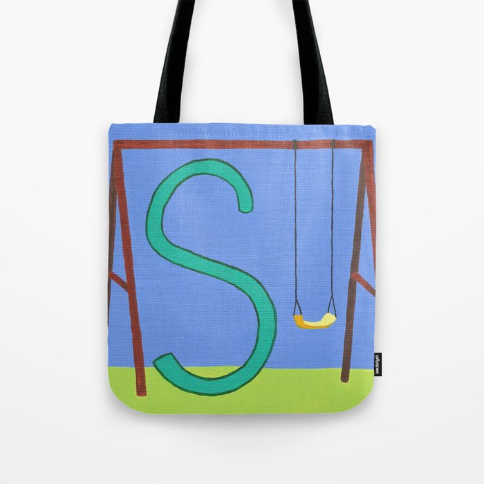 S is for Swing Tote Bag