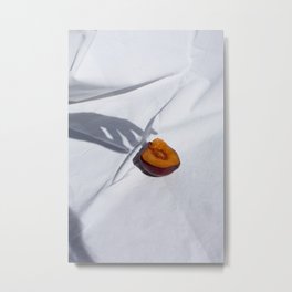 Clean Peach - Still life | Photography Art Print Metal Print