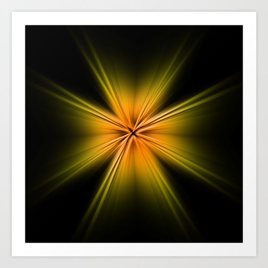 Burst Art Print