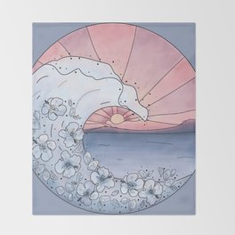 Surfer Girl Throw Blankets For Any Room Or Decor Style Society6