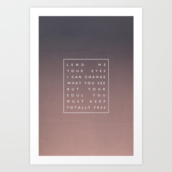 Awake My Soul III Art Print