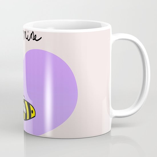 Bee Mine, Oh My Cliche Valentine Coffee Mug by casowly ... Bekijk onze be my valentine selectie voor de allerbeste unieke of custom handgemaakte items uit onze shops.
