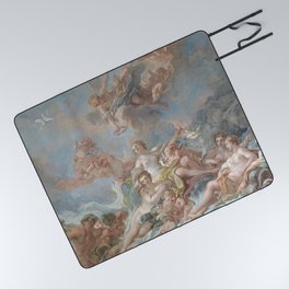The Triumph of Venus - François Boucher - 1745 Picnic Blanket