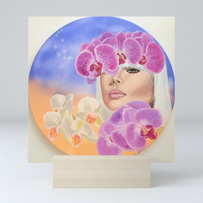 Orchid Goddess Mini Art Print