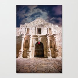 Color - Alamo, San Antonio, Texas Canvas Print
