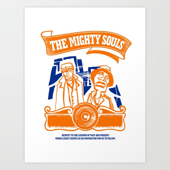 The Mighty Souls: Hip Hop Legends Art Print