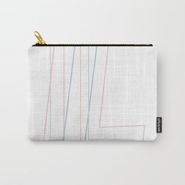 Intertwined Strength and Elegance of the Letter L Carry-All Pouch | Alphabet, Abstract, Lineart, Graphicdesign, Typography, Sweet, Minimal, Minimalism, Abstraction, Monogram 
