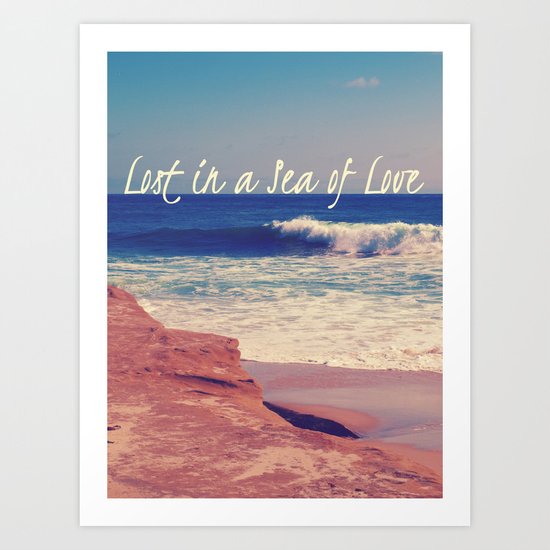 Sea of Love Art Print