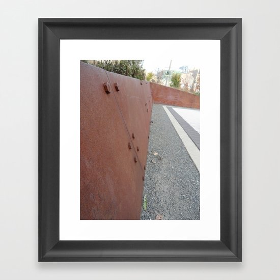 Rusted Framed Art Print