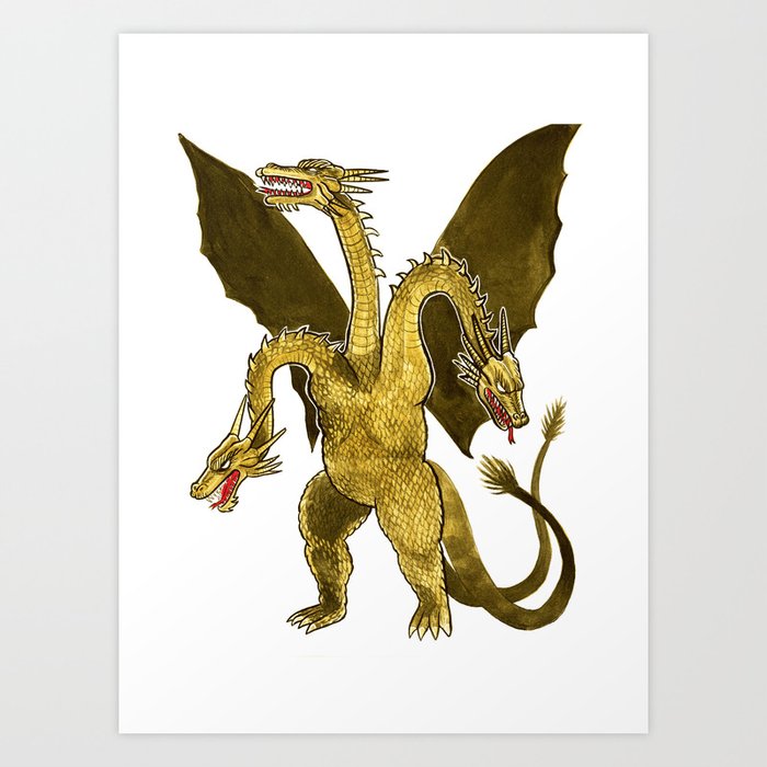 art spirits king ghidorah