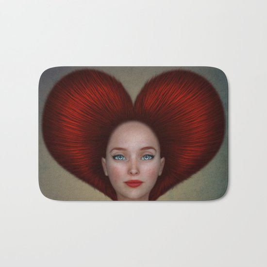 Queen of Hearts Bath Mat