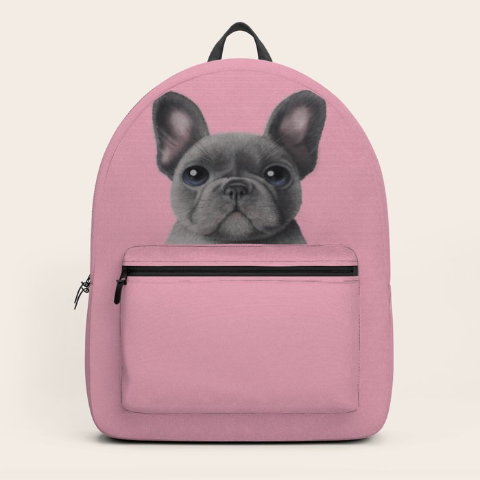 French bulldog in backpack sales