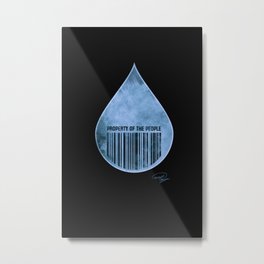 Water : Property of the People 2 Metal Print