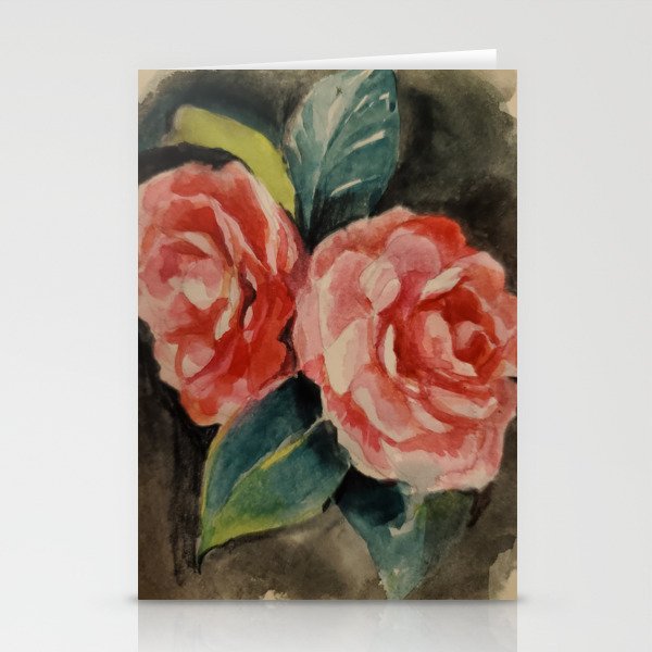 camellias Stationery Cards