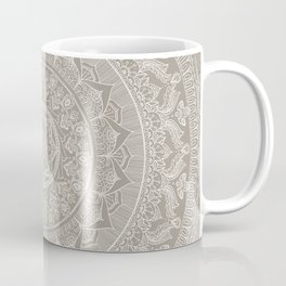 Mandala - Taupe Coffee Mug