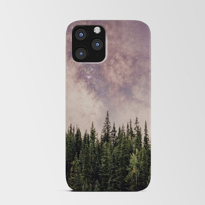 Night Sky Forest iPhone Card Case