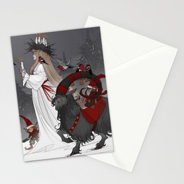 Yuletide Greetings Stationery Cards