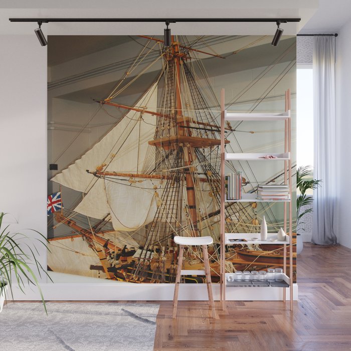 Nelson's HMS Victory Model Wall Mural