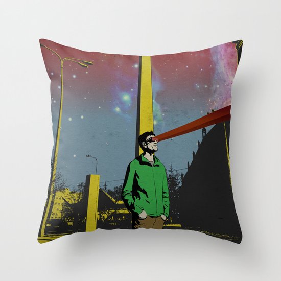 Mike Throw Pillow