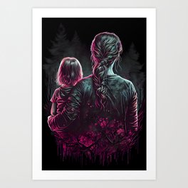 The Path of a Mother - Mother's Day Art Print