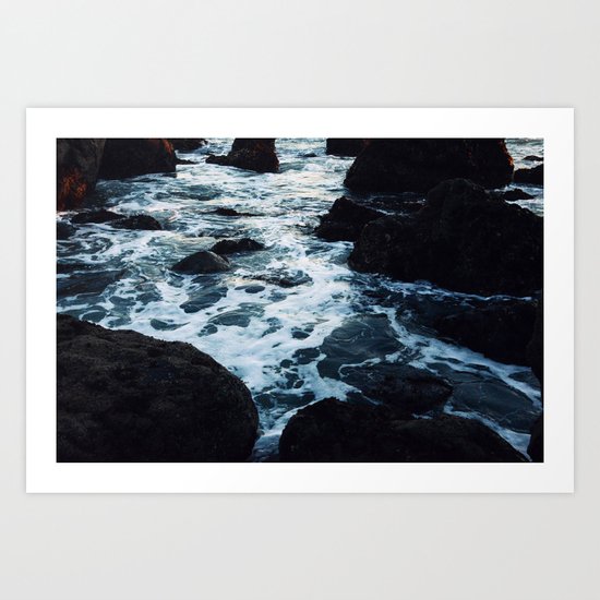 Salt Water Study II Art Print