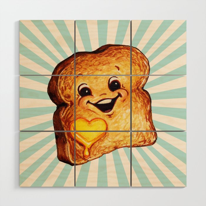 Toast Wood Wall Art