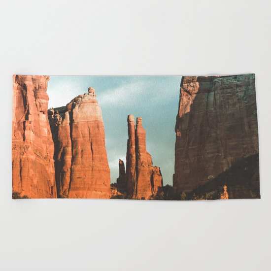 Desert Vortex Beach Towel