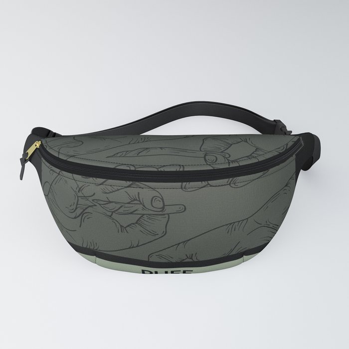 Don't panic it's organic joint cat Fanny Pack
