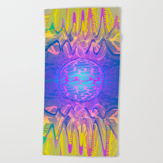 Aqua Station II -04-08-16 Beach Towel