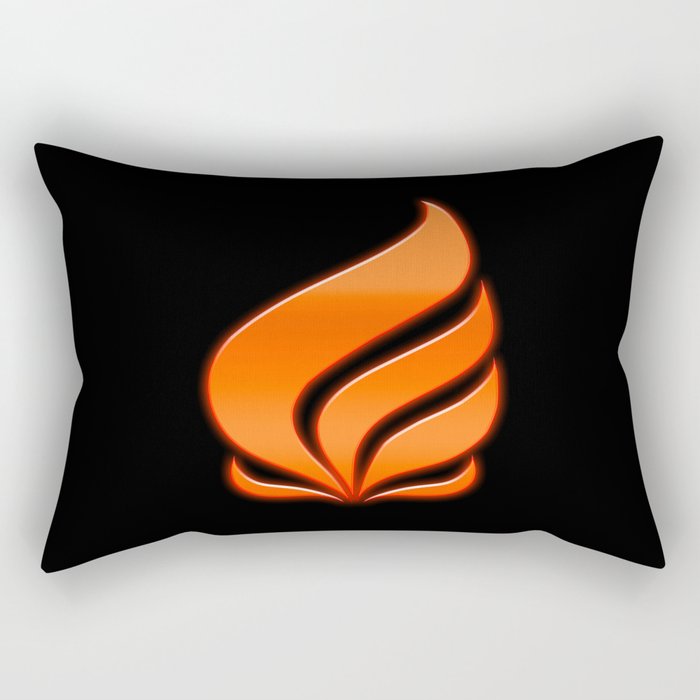 Spark's Flame Rectangular Pillow