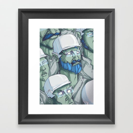 EXPLORERS Framed Art Print