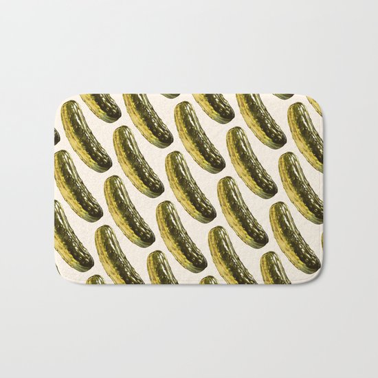 Pickle Pattern Bath Mat