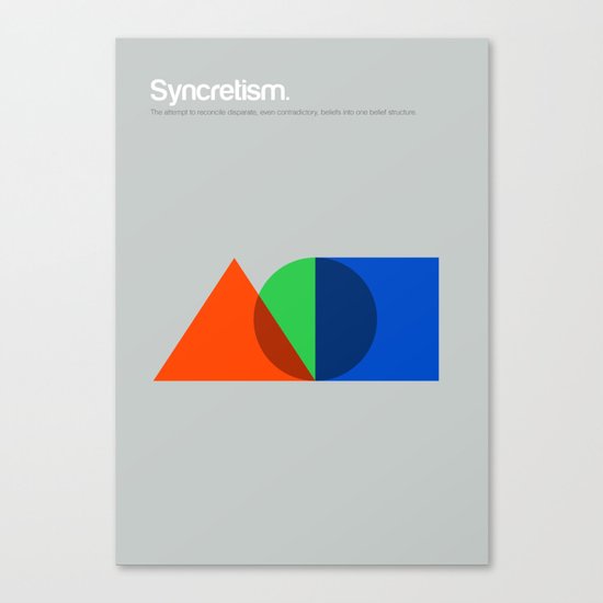 Syncretism Canvas Print
