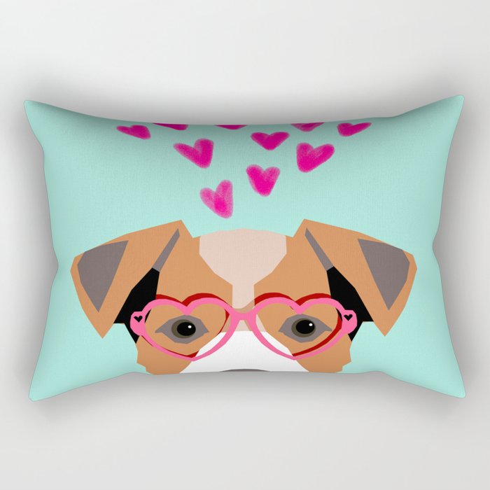 Jack Russell Terrier valentines day hearts love dog lover dog