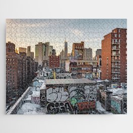 New York City Sunset Views | Travel Photography in NYC Jigsaw Puzzle