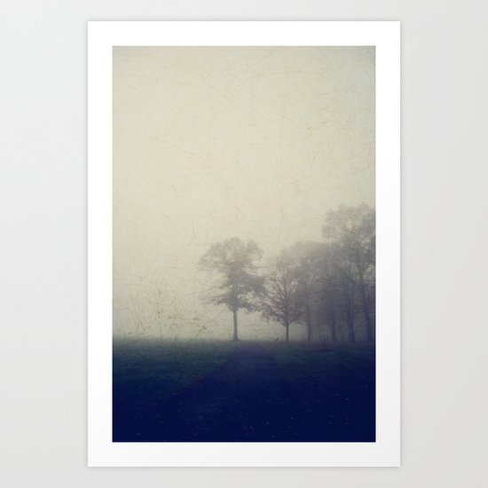 into the unknown Art Print
