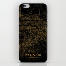 Pretoria, South Africa - Gold iPhone Skin