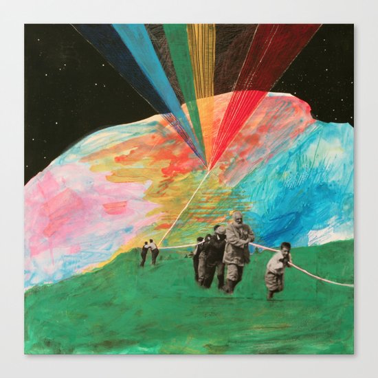 Universe Kite Canvas Print
