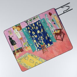 Henri Matisse The Pink Studio Picnic Blanket