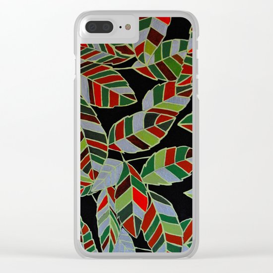 Autumn's Glamour Clear iPhone Case