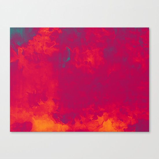 Red as Passion Canvas Print